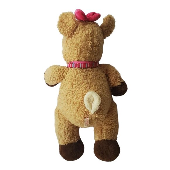 Dan Dee‎ Rudolph The Red Nosed Reindeer Clarice Stuffed Plush Toy Pillow XL 28" - Picture 4 of 7